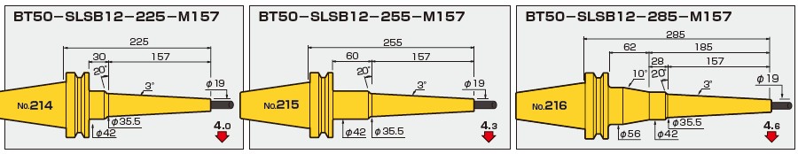 BT50-日本MST一體式熱縮刀柄